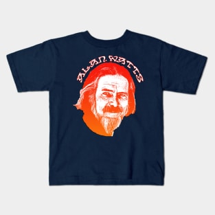 Alan Watts - Psychedelic Zen Pop Kids T-Shirt